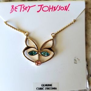 Betsy Johnson Fox Necklace
